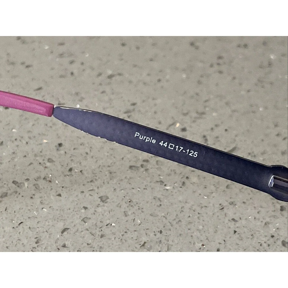 Capri Trendy T18 Purple 44-17-125 Metal Full Rim Eyeglasses Frames ONLY